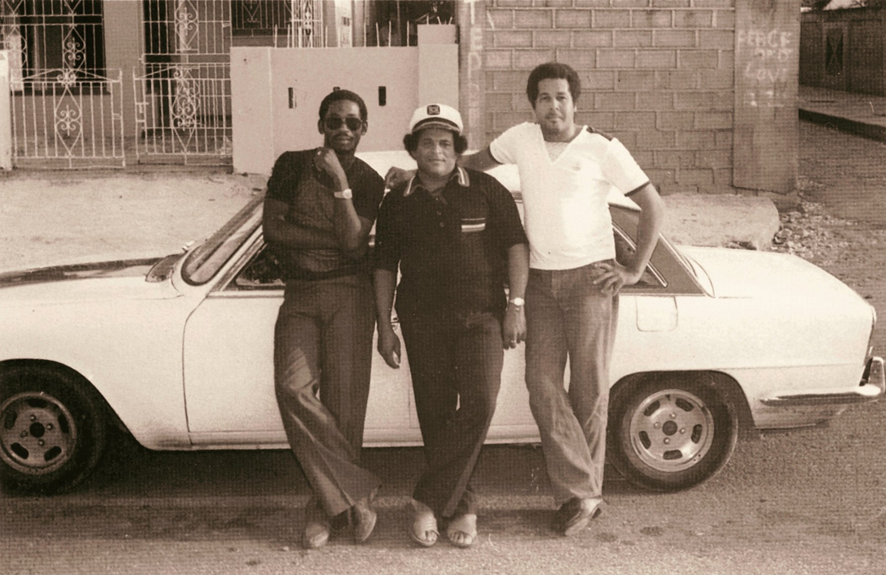 Myrie, Bunny, and King Jammy. Photo courtesy of Bunny Lee.